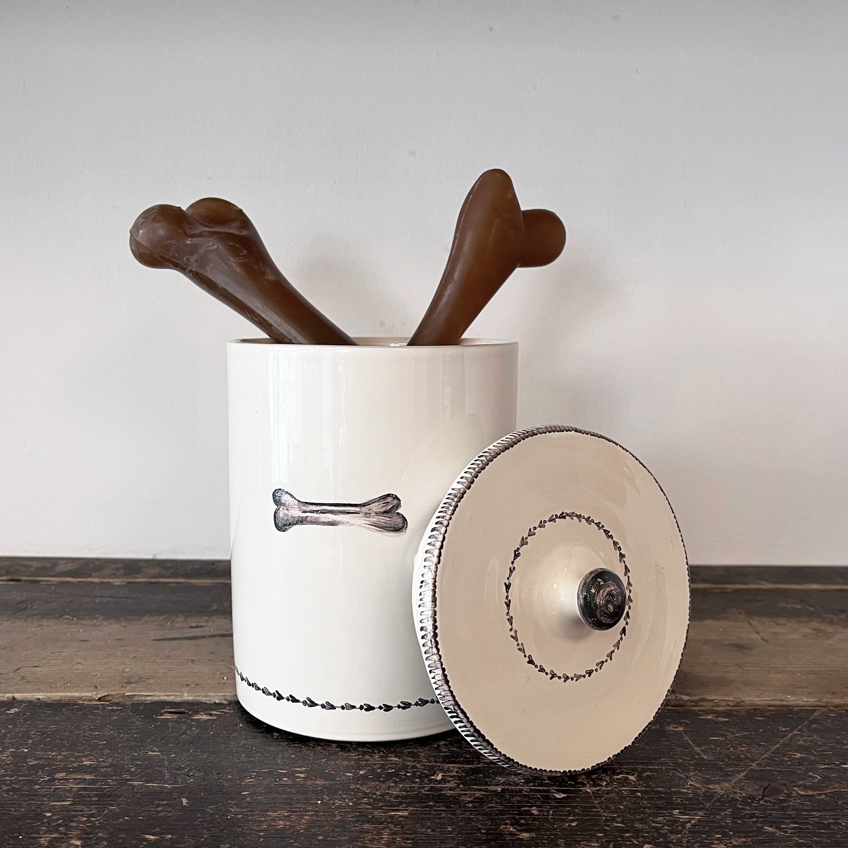 Natural Rubber Bone Dog Toy